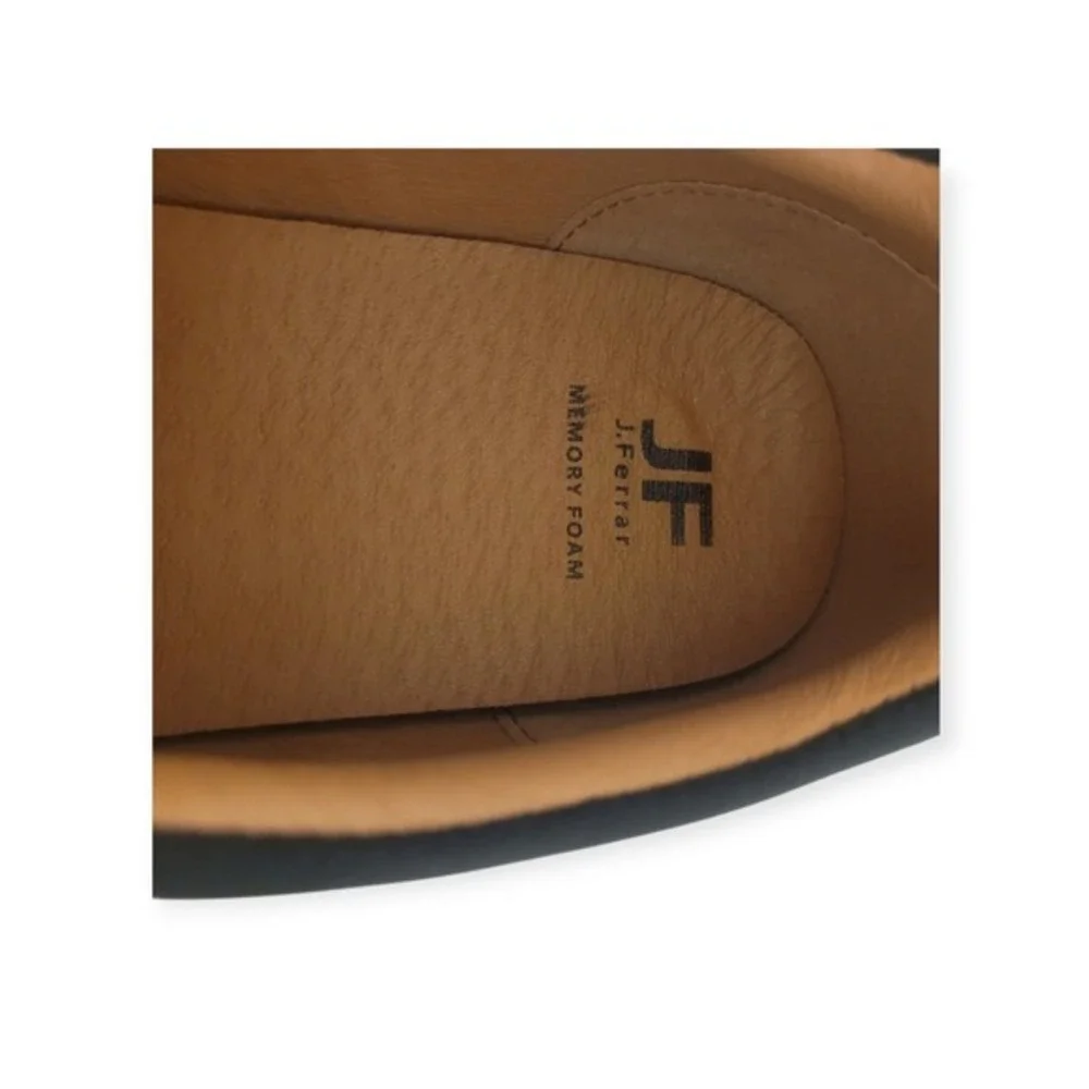 JF J.Ferrar Black and Tan Men's Derbys